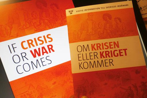 If crisis or war comes