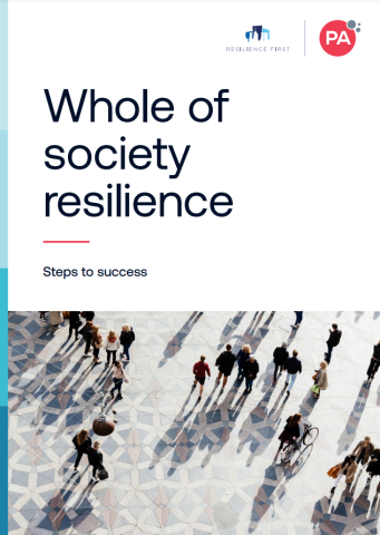 whole of society resilience report